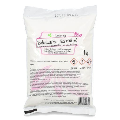 Folttisztító, fehérítő só - nátrium perkarbonát - 1 kg