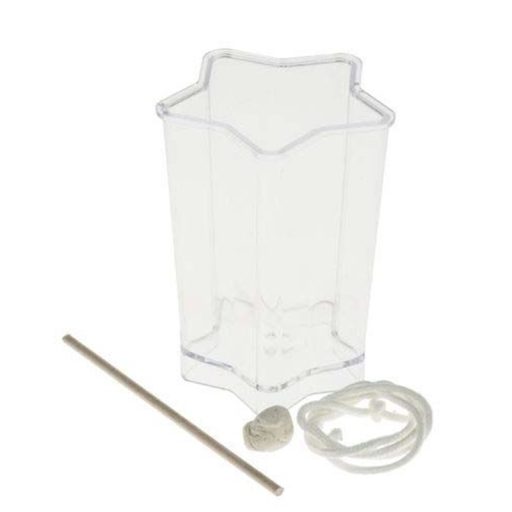 Gyertyaöntő forma csillag 55x80 mm