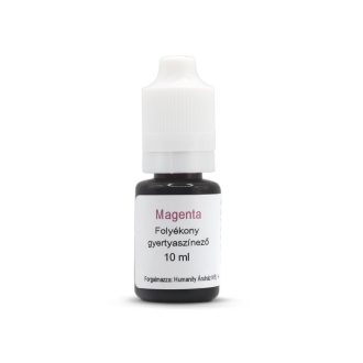 Folyékony gyertyaszínező - Magenta - 10 ml