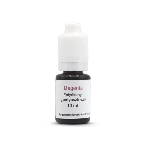 Folyékony gyertyaszínező - Magenta - 10 ml