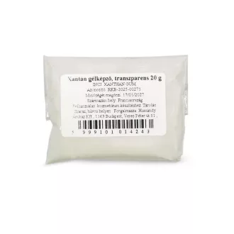 Xantán gélképző, transzparens 20 gramm