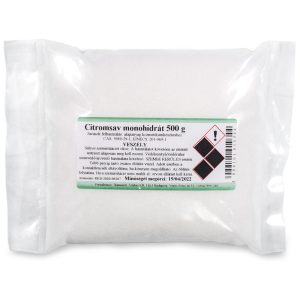 Citromsav monohidrát 500 gramm Citromsav monohidrát 500 gramm