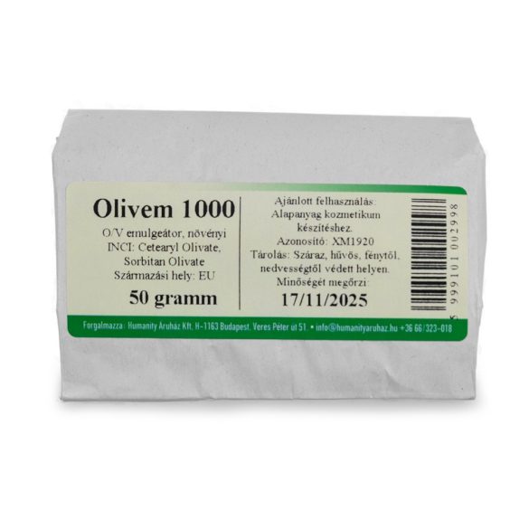 Olivem 1000 emulgeátor, növényi eredetű 50 g