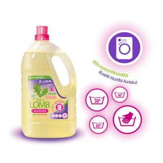   Zöldlomb ÖKO Floral folyékony mosószer koncentrátum 3000 ml