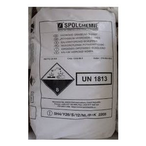 Kálium-hidroxid (pikkely) 25 kg Kálium-hidroxid (pikkely) 25 kg