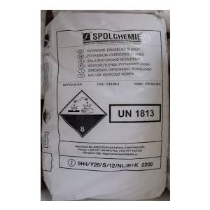 Kálium-hidroxid (pikkely) 25 kg