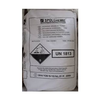 Kálium-hidroxid (pikkely) 25 kg