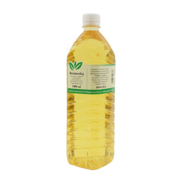 Ricinusolaj szűz - Castor oil - gyógyszerkönyvi tisztaságú 1000 ml
