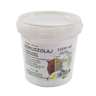 Kókuszolaj -  vödrös 1000 ml