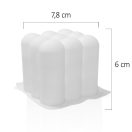 Buborék kocka - gyertyaöntő szilikon forma