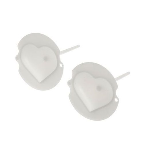 Fürdőgömb öntőforma - szív