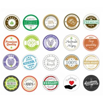 Körcímke mintacsomag - 20 db/cs