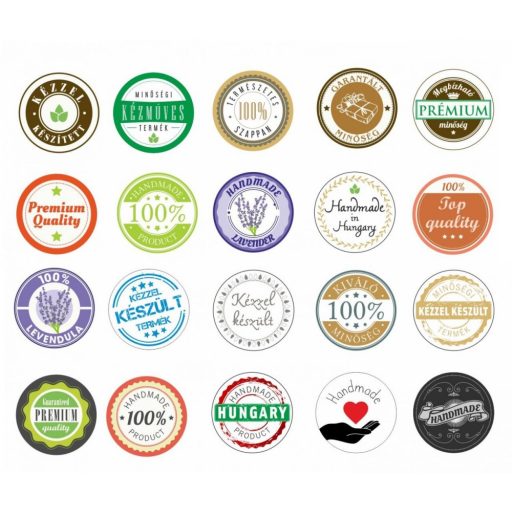 Körcímke mintacsomag - 20 db/cs