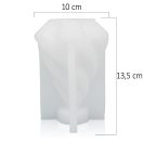 Csavart kúp - gyertyaöntő szilikon forma