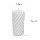 Spirál henger - gyertyaöntő szilikon forma