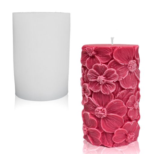 Virághenger - gyertyaöntő szilikon forma