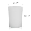 Forgó virághenger - gyertyaöntő szilikon forma