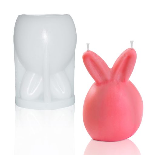 Nyuszi - gyertyaöntő szilikon forma