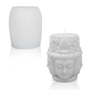 Buddha - gyertyaöntő szilikon forma