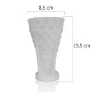 Fenyőfa , karácsonyi - gyertyaöntő szilikon forma