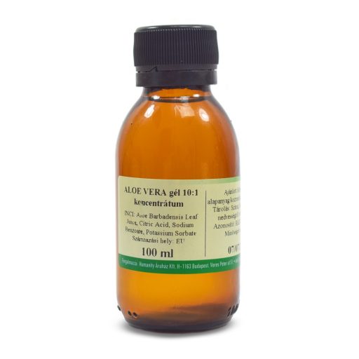 Aloe Vera Gél 10:1 koncentrátum 100 ml