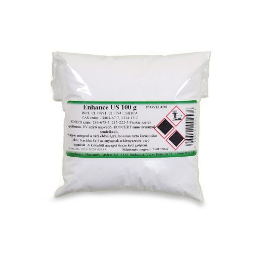 Enhance US - Ecocert Fizikai UV filter 100 gramm