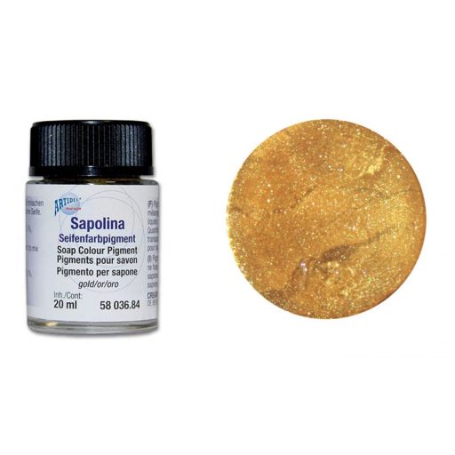 Szappanszínező por - arany
