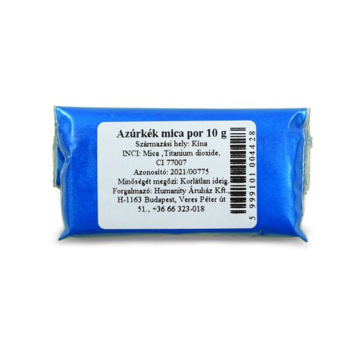 Azúrkék mica - 10 gr