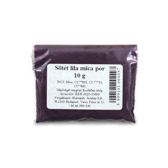 Sötét lila mica - 10 gr