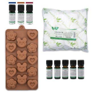 Illatviasz készítő szett - Zöld kertek