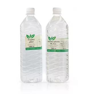 Propilén glikol 1 liter + Növényi glicerin 1 liter
