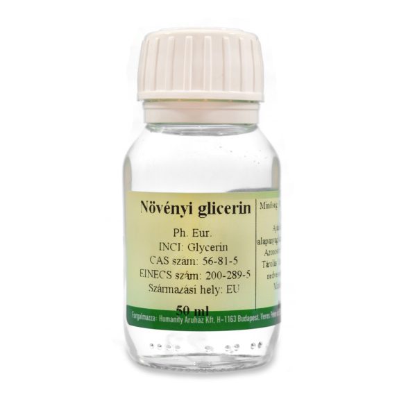 Glicerin növényi 99,5%-os, Ph.Eur 50 ml