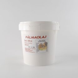 Pálmaolaj / pálmazsír 1 liter - vödrös