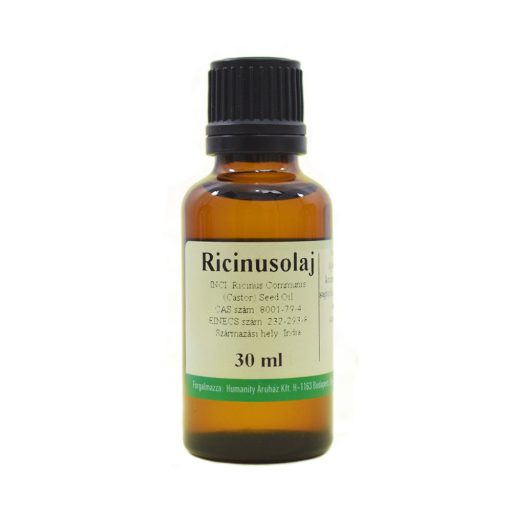 Ricinusolaj szűz - Castor oil - gyógyszerkönyvi tisztaságú 30 ml