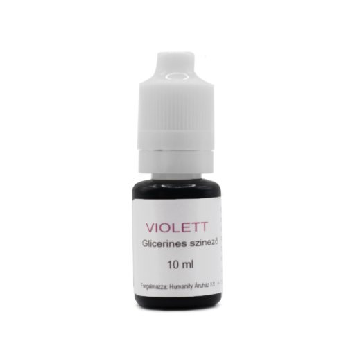 Violett - Glicerinbázisú folyékony színező 10 ml