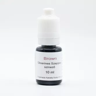 Brown - Barna - Glicerinbázisú folyékony színező 10 ml