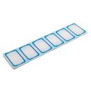 Címkék 1 ív - kék (6 db-os)