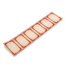 Címkék 1 ív - piros (6 db-os)