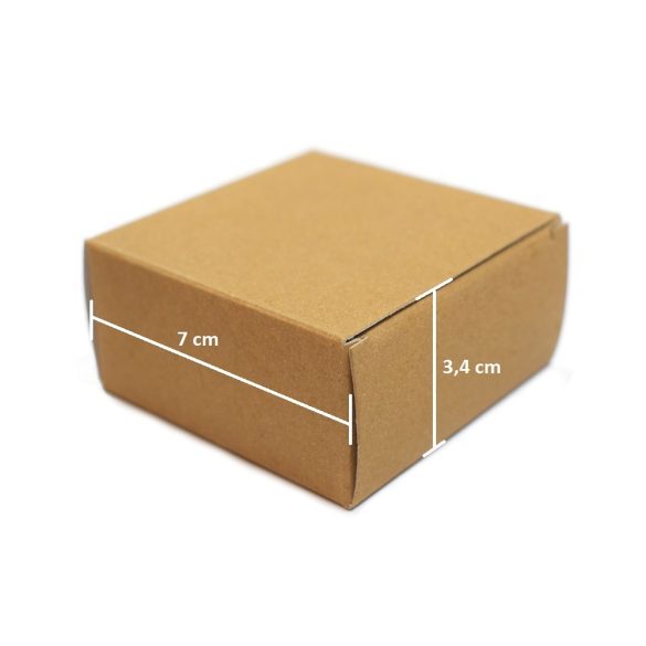 Szappanos dobozka - 7 x 7 x 3,4 cm