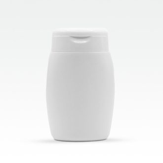 Flakon 100 ml - fehér színű kupakkal