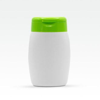 Flakon 100 ml - zöld színű kupakkal