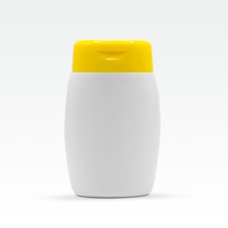 Flakon 100 ml - sárga színű kupakkal