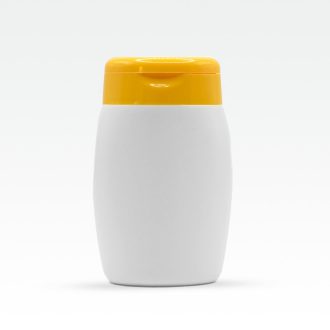 Flakon 100 ml - barack színű kupakkal