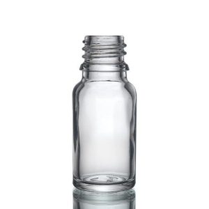 Víztiszta illóolajos üveg 10 ml