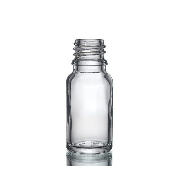 Víztiszta illóolajos üveg 10 ml
