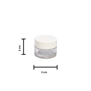 Tégely 5 ml - áttetsző Tégely 5 ml - áttetsző