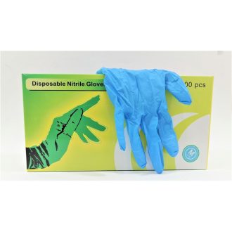 Nitril gumikesztyű M méretű