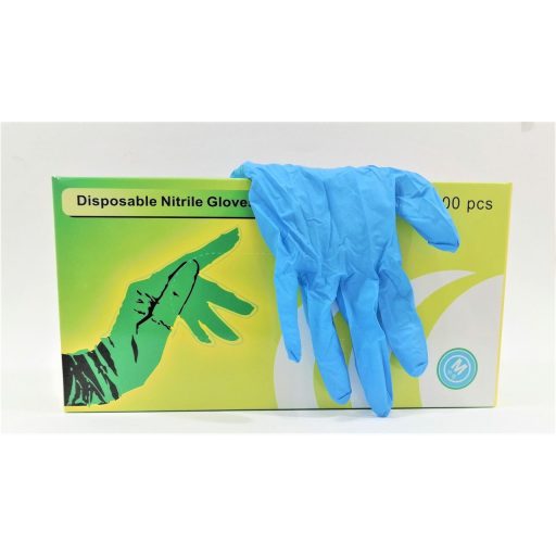 Nitril gumikesztyű M méretű