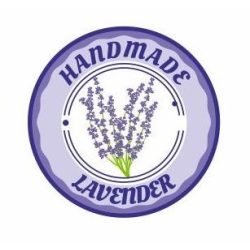 Körcímke - Handmade lavender - 20 db/cs