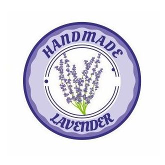 Körcímke - Handmade lavender - 20 db/cs